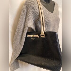 KATE SPADE MARYANNE HENDERSON STREET PEBBLED LEATHER SHOULDER BAG PURSE